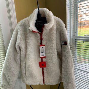 NWT Tommy Hilfiger Zip Faux Fur Zipped Jacket (warm for winter months)